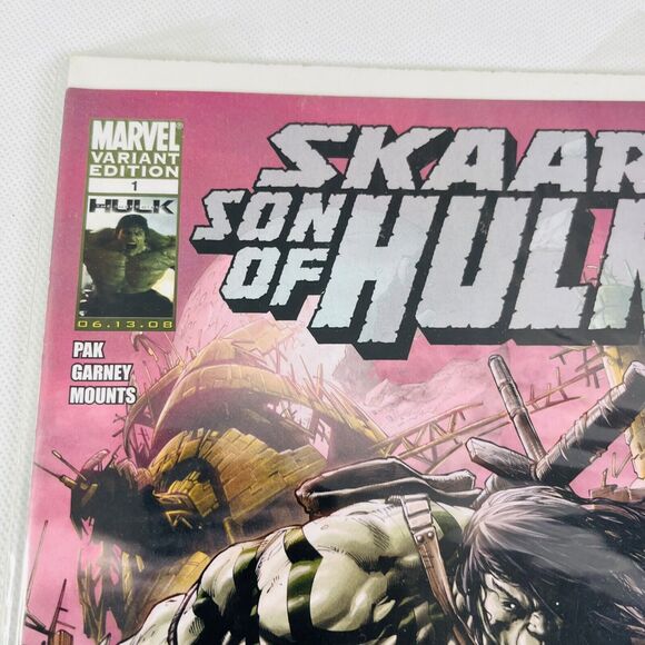 Skaar: Son of HULK #1 Variant 1st Full Appearance/Origin Skaar, (2008 Marvel) - Picture 4 of 7